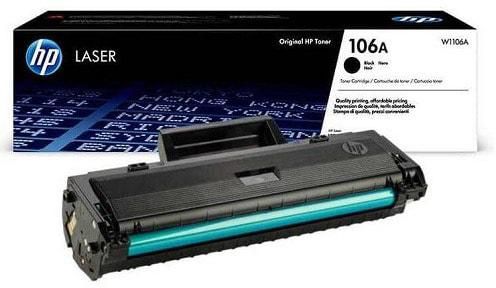 HP 106A Black Original (W1106A) High Performance Laser Toner Cartridge 
