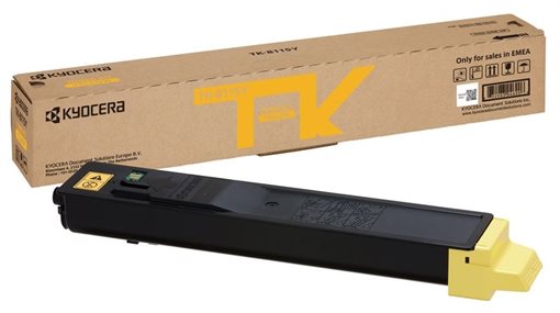 TK 8115 Yellow Original Kyocera TK-8115Y Toner Cartridge