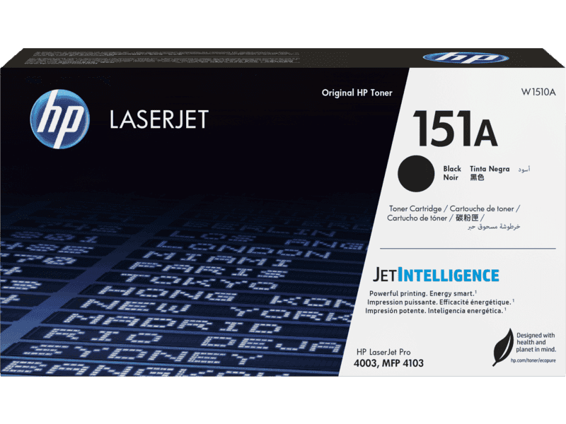 HP 151A Black  LaserJet Toner Cartridge(W1510A)