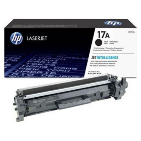 HP 17A Black Original (CF217A) High Yield LaserJet Toner Cartridge   