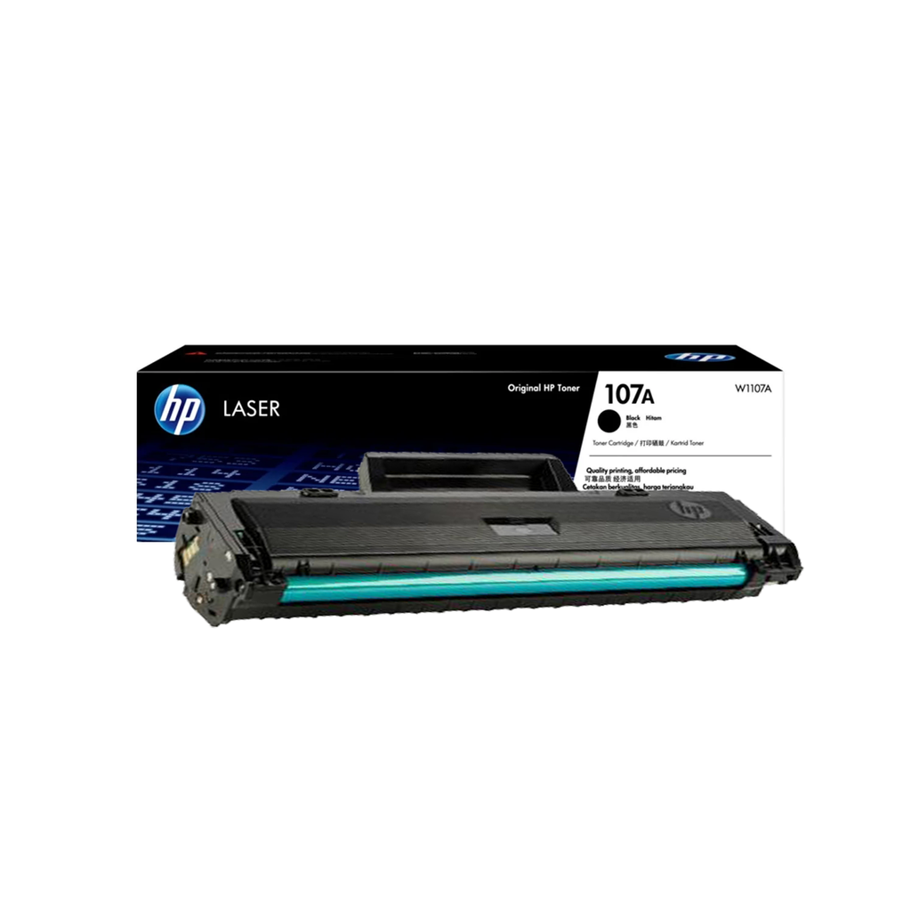 HP 107A Black Original Laser Toner Cartridge High Performance (W1107A)