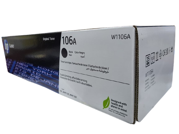 Quality HP 106A Black (W1106A) Original Laser Toner Cartridge 