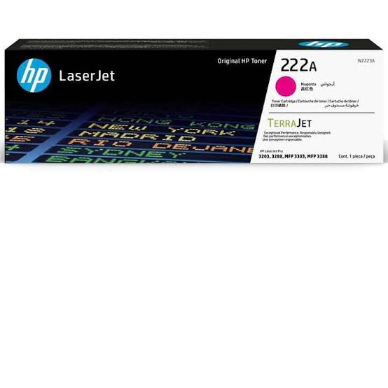 HP 222A Magenta (W2223A) Original LaserJet Toner Cartridge