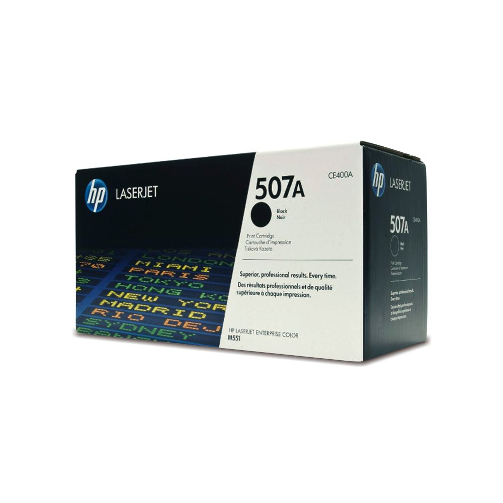HP 507A (CE400A) Black Toner Cartridge Original 
