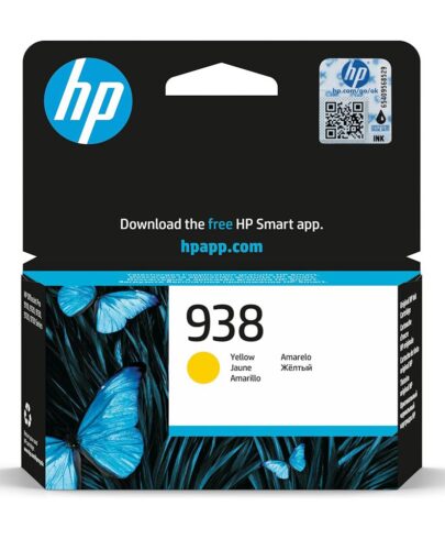 HP 938 Yellow Original High Performance (4S6X7PA) Ink Cartridge 
