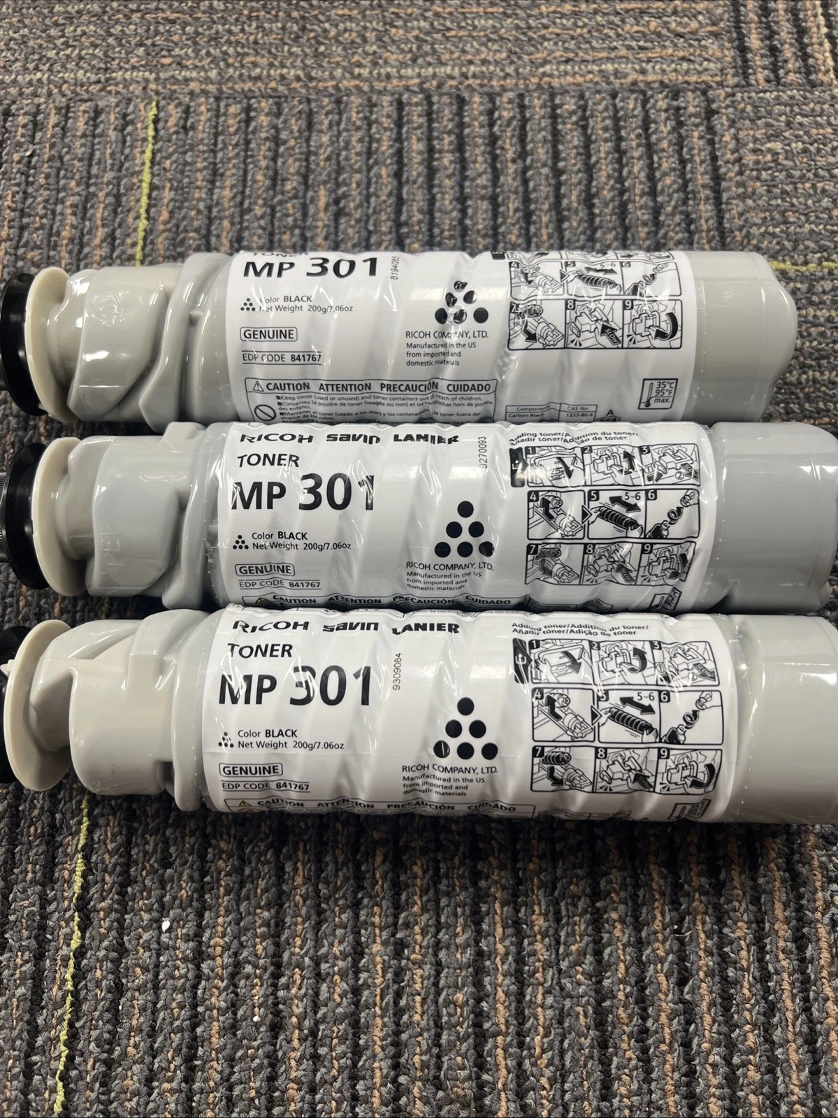 MPC 301 Ricoh MPC301 Black Toner Cartridge