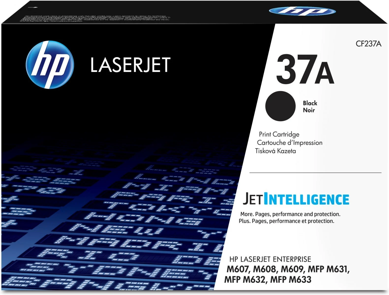 HP 37A Black (CF237A) Original LaserJet Toner Cartridge High Yield 