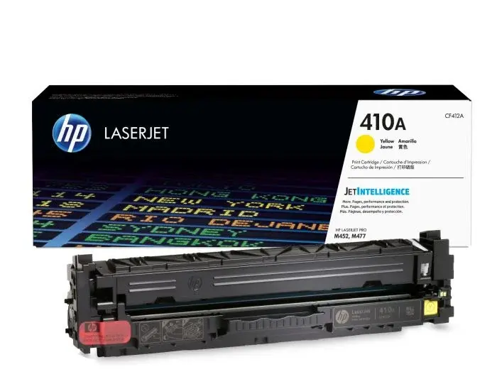 HP 410A Yellow (CF412A) Original LaserJet Toner Cartridge