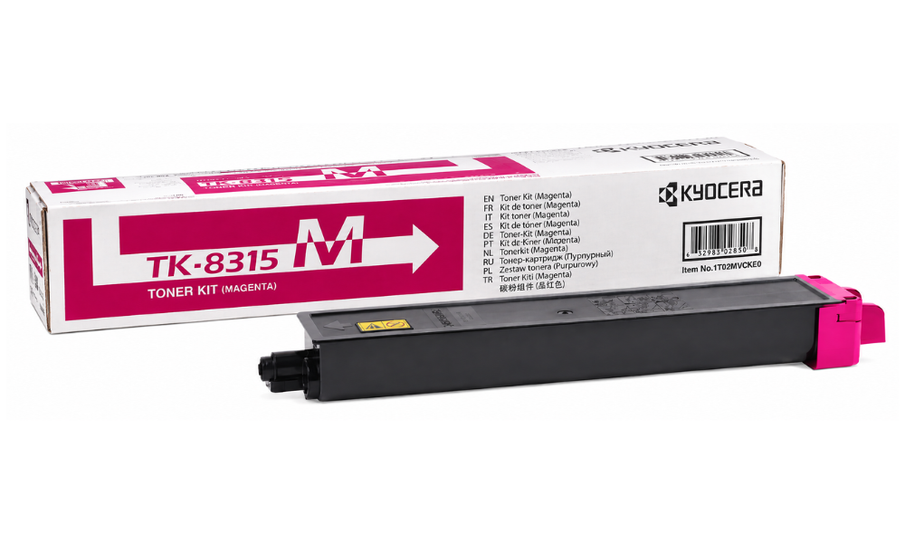 Magenta Kyocera TK 8315M Reliable Toner Cartridge for TASKalfa 2550ci – 6000 Pages