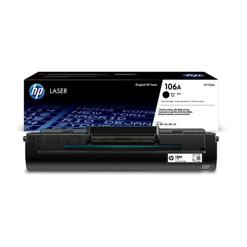 HP 106A Black Original High Yield Laser (W1106A) Toner Cartridge