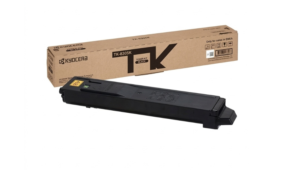 Kyocera TK-8305K Black Toner Cartridge for TASKalfa 3050ci, 3051ci, 3550ci & 3551ci – 25000 Pages