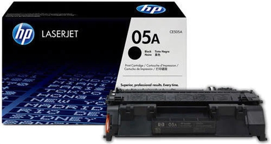 HP 05A Black Genuine LaserJet Toner Cartridge  CE505A