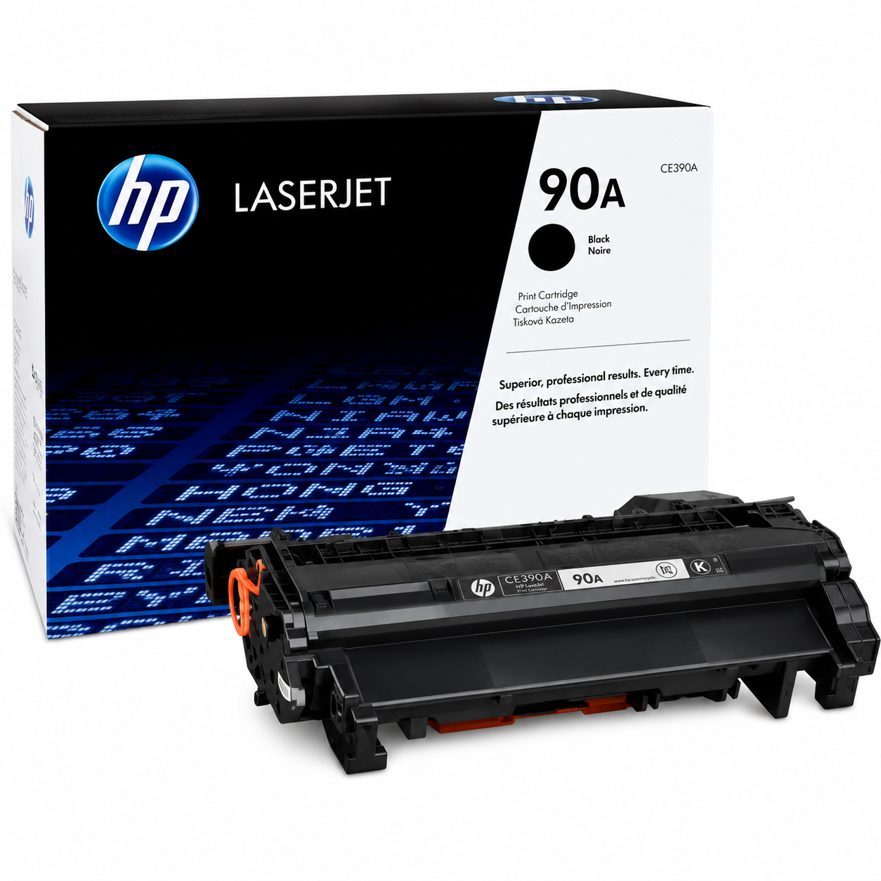 HP 90A Black (CE390A) High Yield Original LaserJet Toner Cartridge 