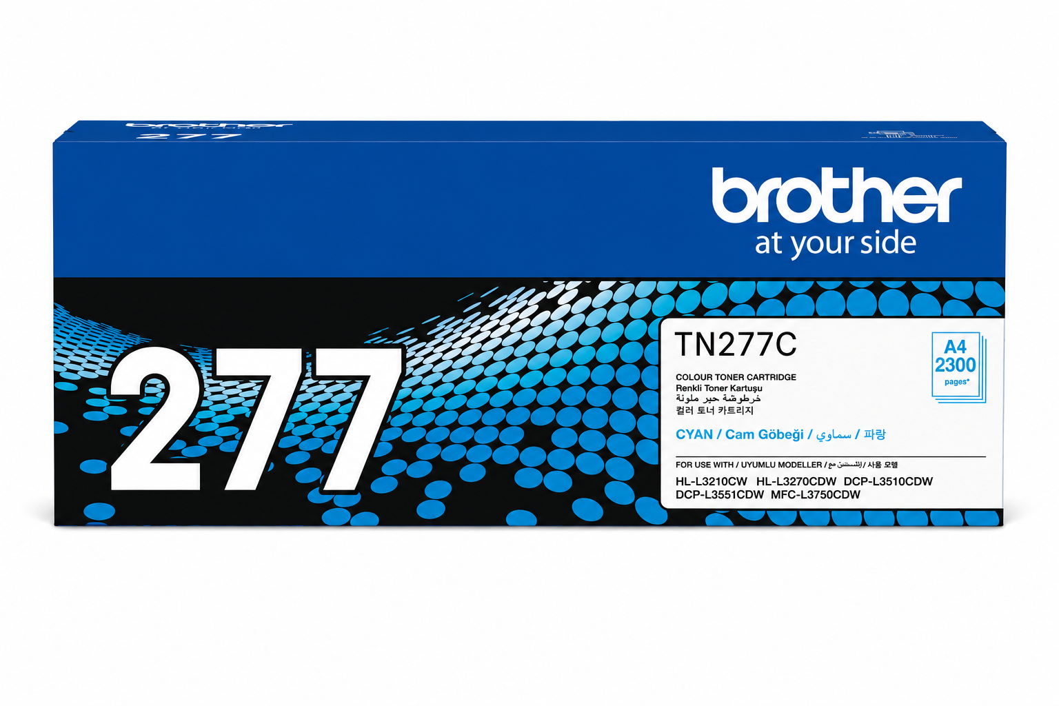 TN 277 Cyan Brother TN-277C High Yield Toner Cartridge