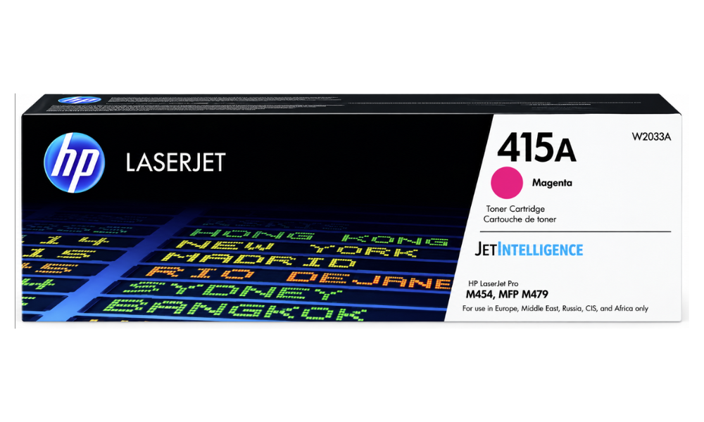 HP 415A (W2033A)  Original magenta LaserJet Toner Cartridge for M454, M479, M455 & M480