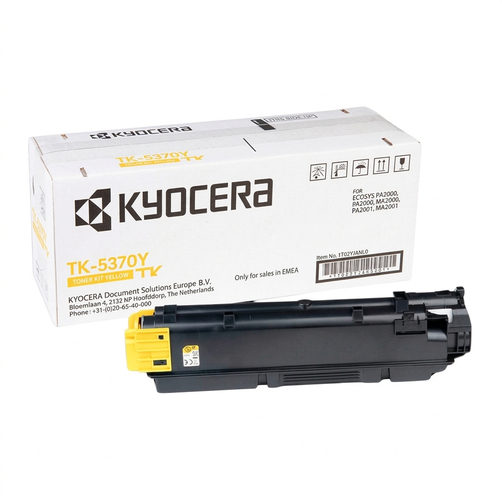 Yellow Kyocera TK 5370Y Toner Cartridge Quality 