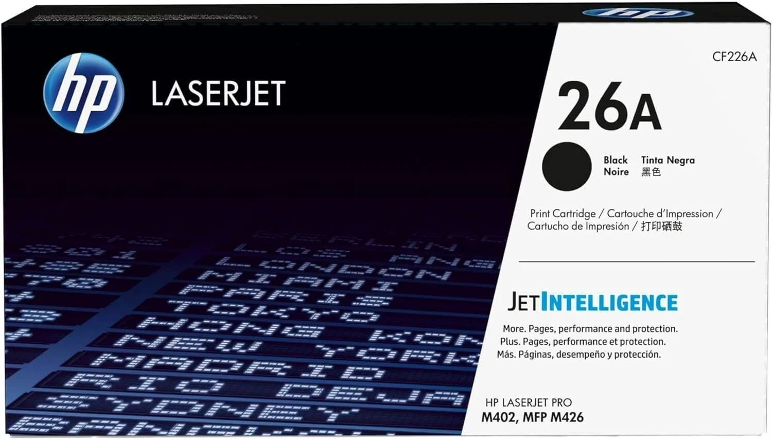 HP 26A CF226A Black Toner Cartridge