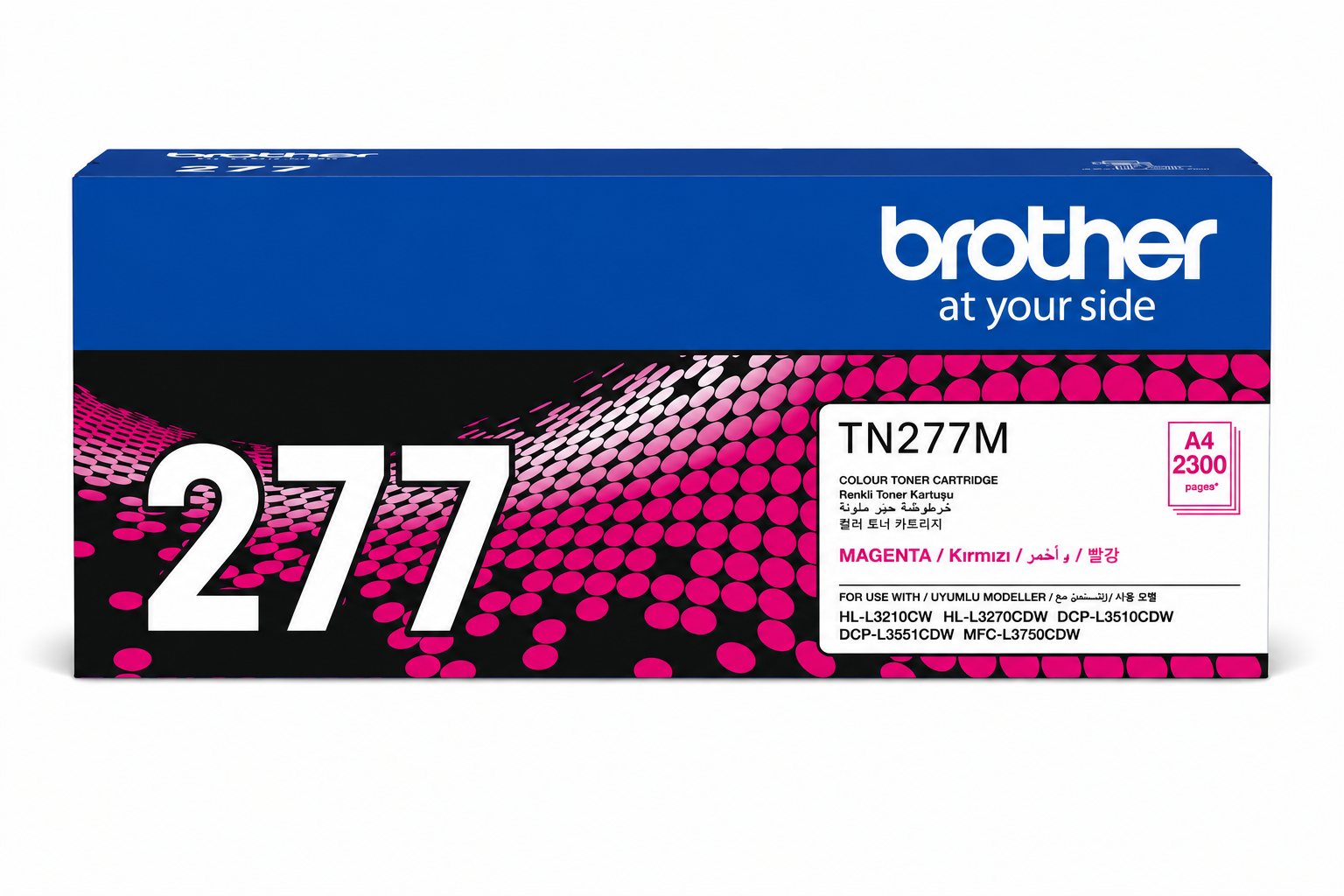 TN 277 Magenta Brother High Yield Toner Cartridge  TN-277M 