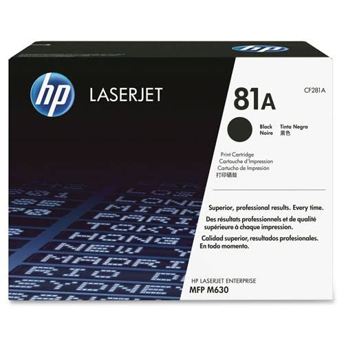 HP 81A (CF281A) Black Original LaserJet Toner Cartridge