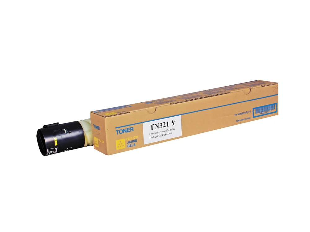 Konica Minolta TN-321 Yellow Compatible Toner Cartridge