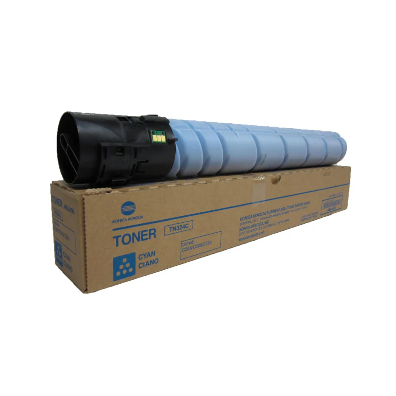 Konica Minolta TN-324C quality Cyan Toner Cartridge