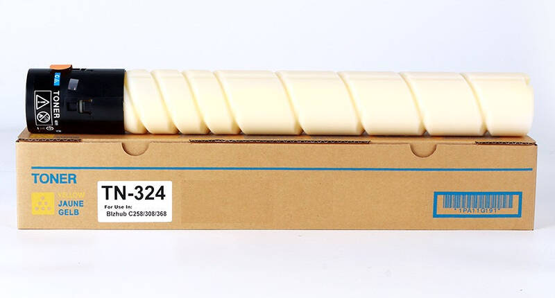 Konica Minolta TN-324Y Yellow Toner Cartridge for Bizhub C258, C308 & C368 – 26000 Pages