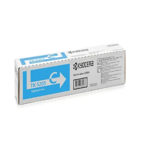 TK5205 Kyocera Original TK‑5205C Toner Cyan Cartridge 