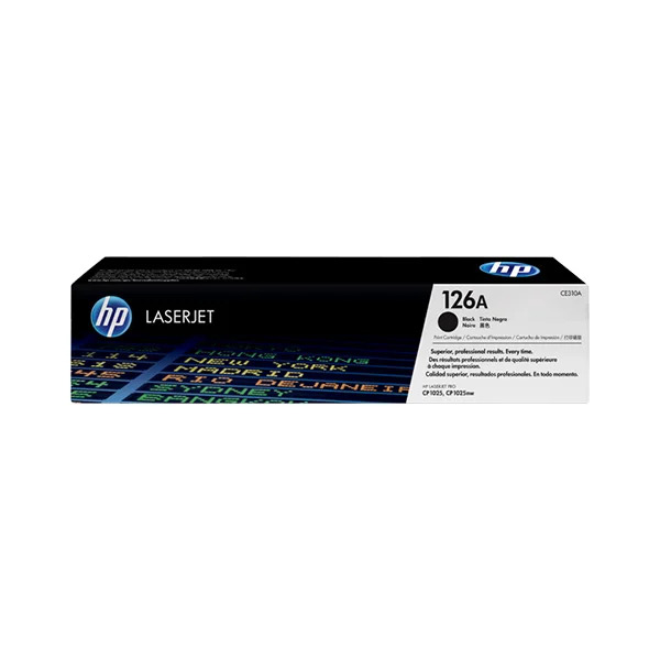 HP 126A Black Original LaserJet Toner Cartridge (CE314A) 