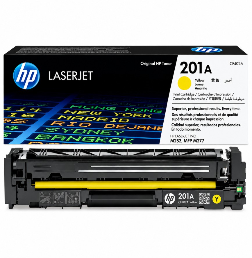 HP 201A (CF402A) quality Yellow LaserJet Toner Cartridge