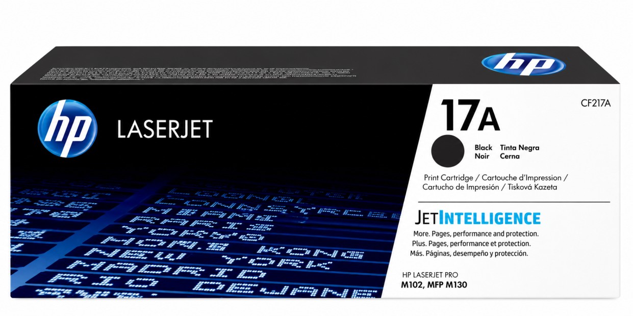 original HP 17A (CF217A) Black  LaserJet Toner Cartridge for M102 & M130 – 1600 Pages