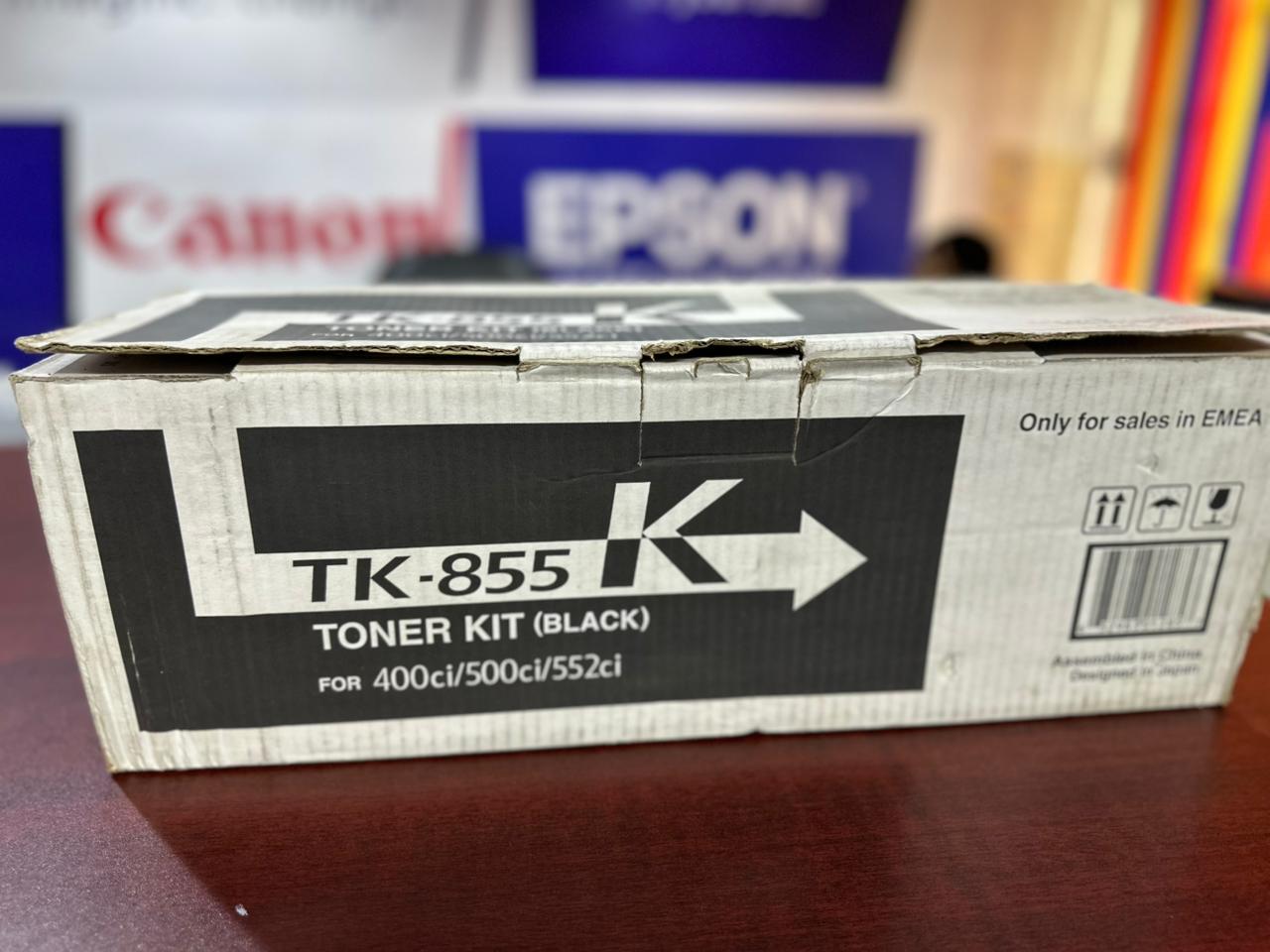 TK855K Kyocera TK-855K Black Toner Cartridge