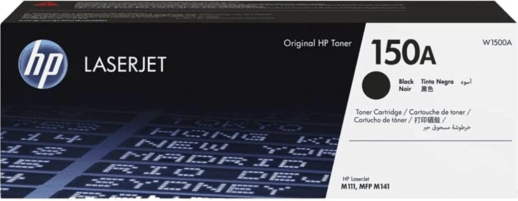 original HP 150A (W1500A)  Black LaserJet Toner Cartridge
