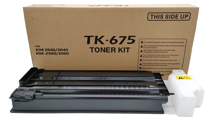 TK 675 Black Kyocera High Yield Original TK-675 Toner Cartridge 