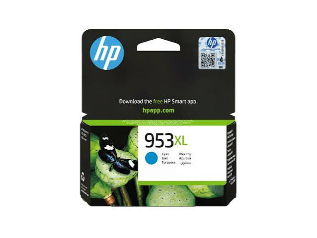 HP 953XL Cyan High Yield Ink Cartridge (F6U16AE) Original 
