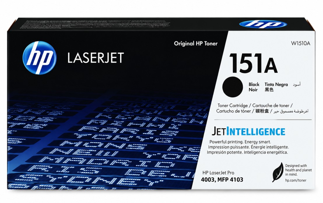 HP black original 151A (W1510A)LaserJet Toner Cartridge for LaserJet Pro 4003 & MFP 4103 – 3050 Pages