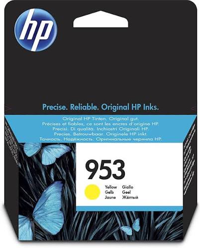 HP 953 Yellow Original Ink Cartridge (F6U14AE) – High-Quality Yellow Ink