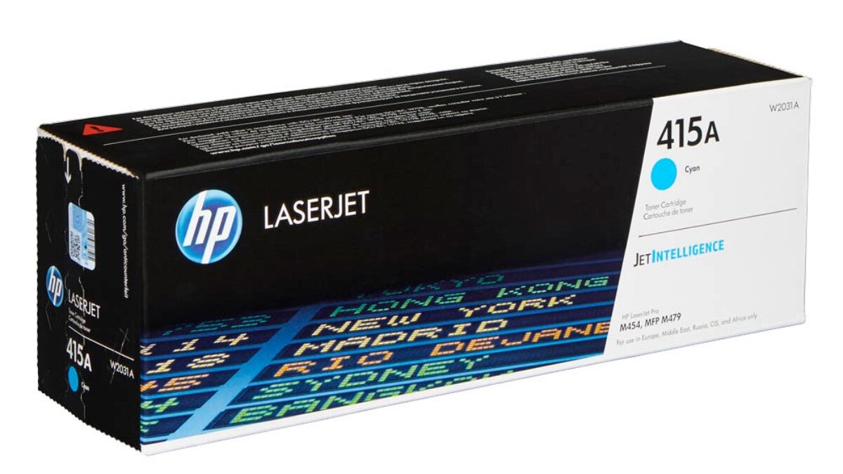 HP 415A Cyan High Quality (W2031A) Original Toner Cartridge 