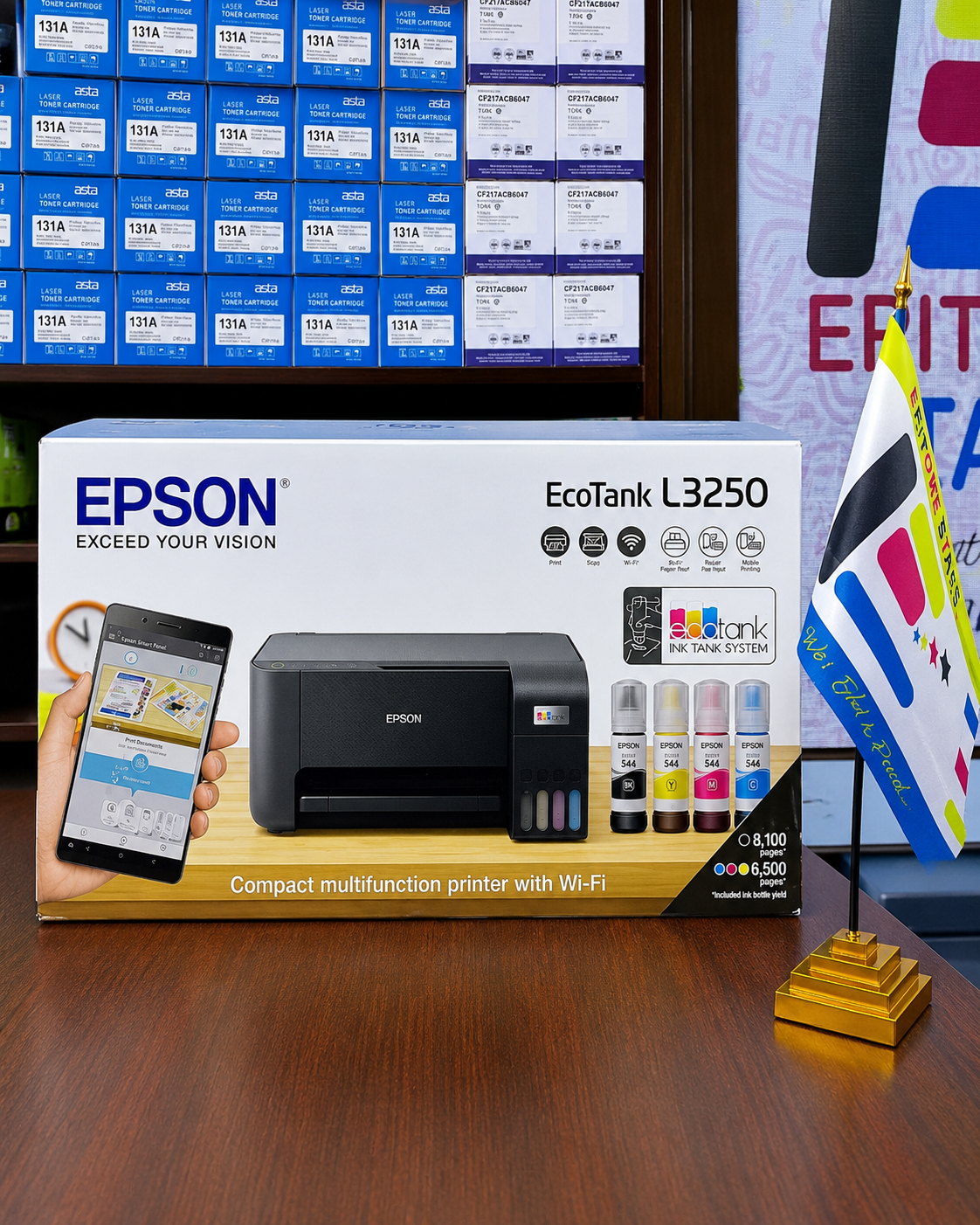 Epson EcoTank L3250 All-in-One Ink Tank High Performance Printer