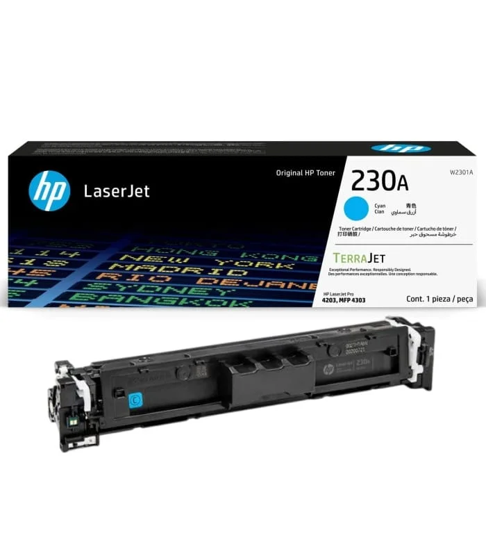 HP 230A Cyan (W2301A) Quality Performance Toner Cartridge 