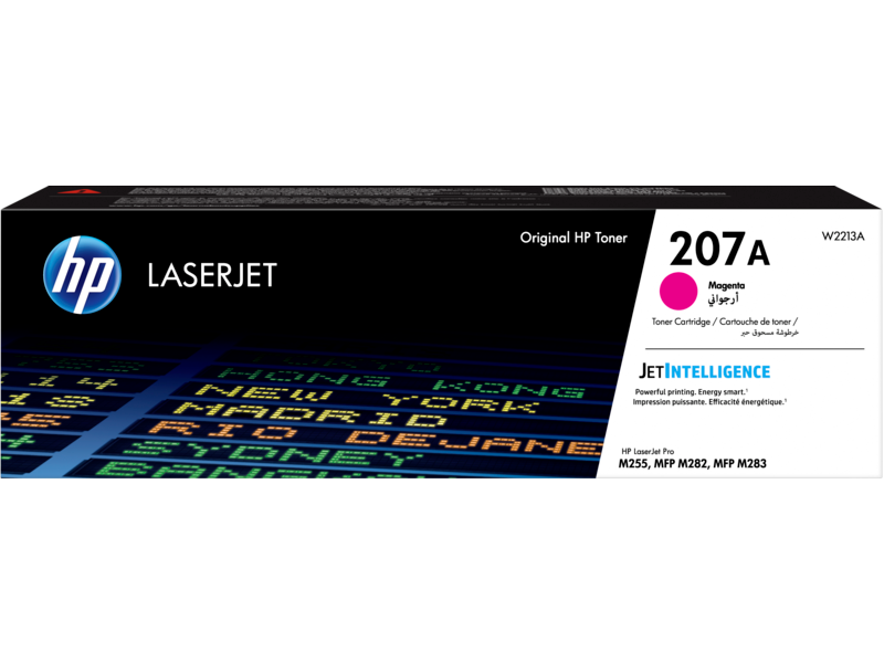HP 207A W2213A Magenta Original Quality LaserJet Toner Cartridge for Color LaserJet Pro M255 & MFP M282/M283 – 1250 Pages
