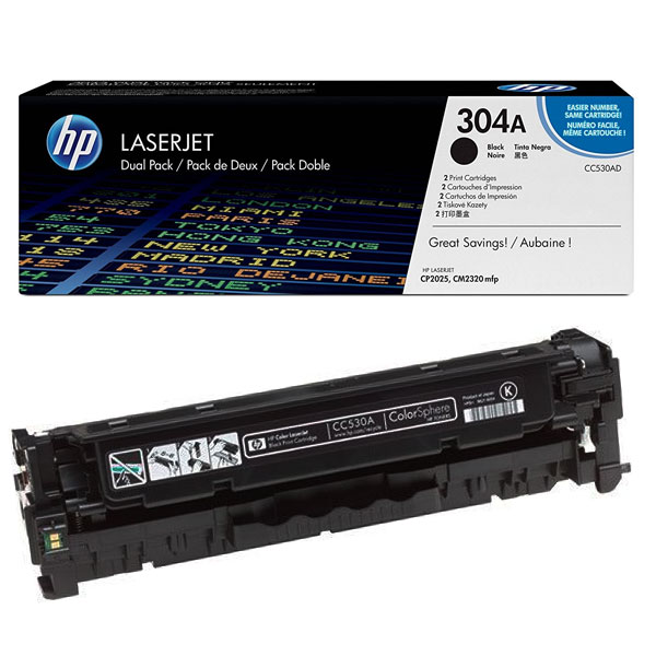HP 304A Black Original Quality (CC530A) Toner Cartridge 