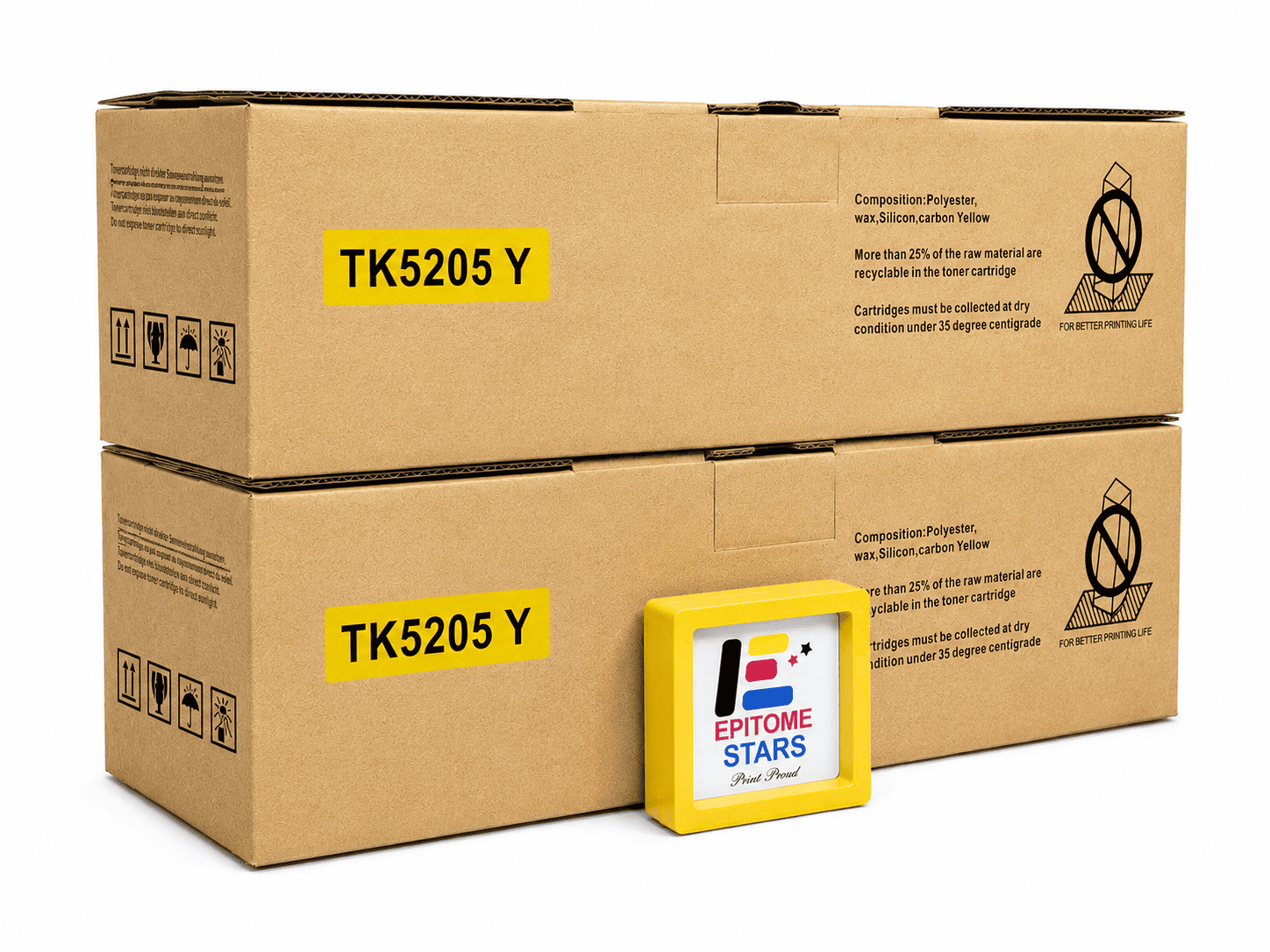 Kyocera TK 5205Y Yellow Toner Cartridge for TASKalfa 356ci & 358ci – 12000 Pages