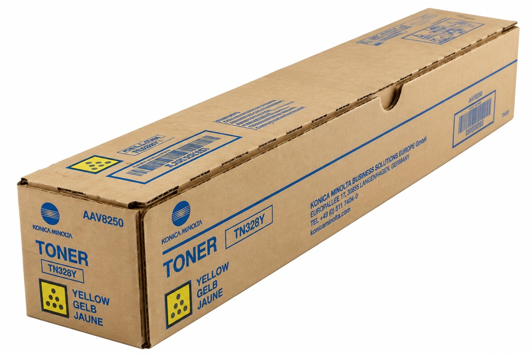 TN-328Y konica minolta Yellow Toner Cartridge for bizhub C250i, C300i & C360i – 28000 Pages