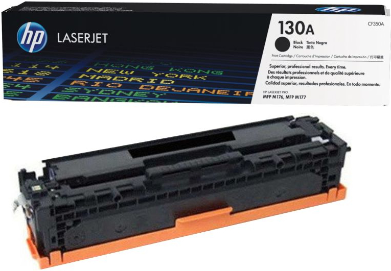 HP 130A Black (CF350A) Quality Toner Cartridge 
