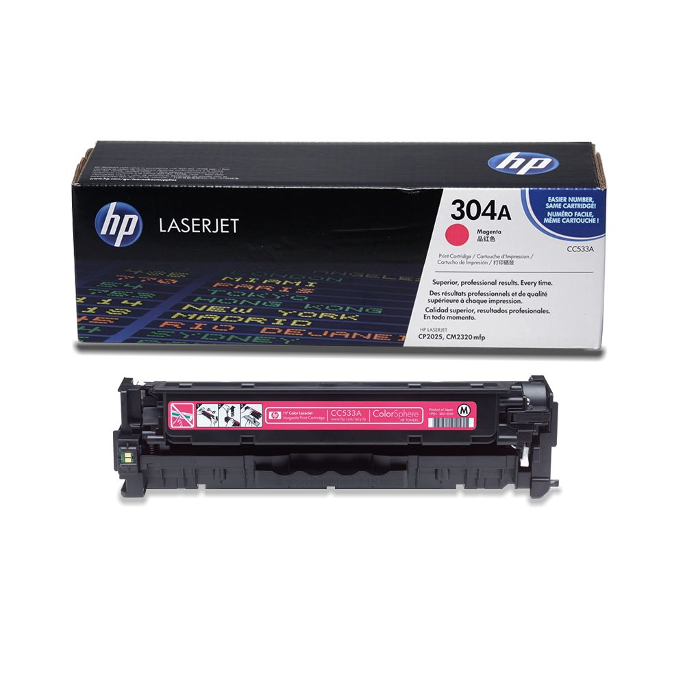 HP 304A Magenta Original Quality (CC533A) Toner Cartridge 