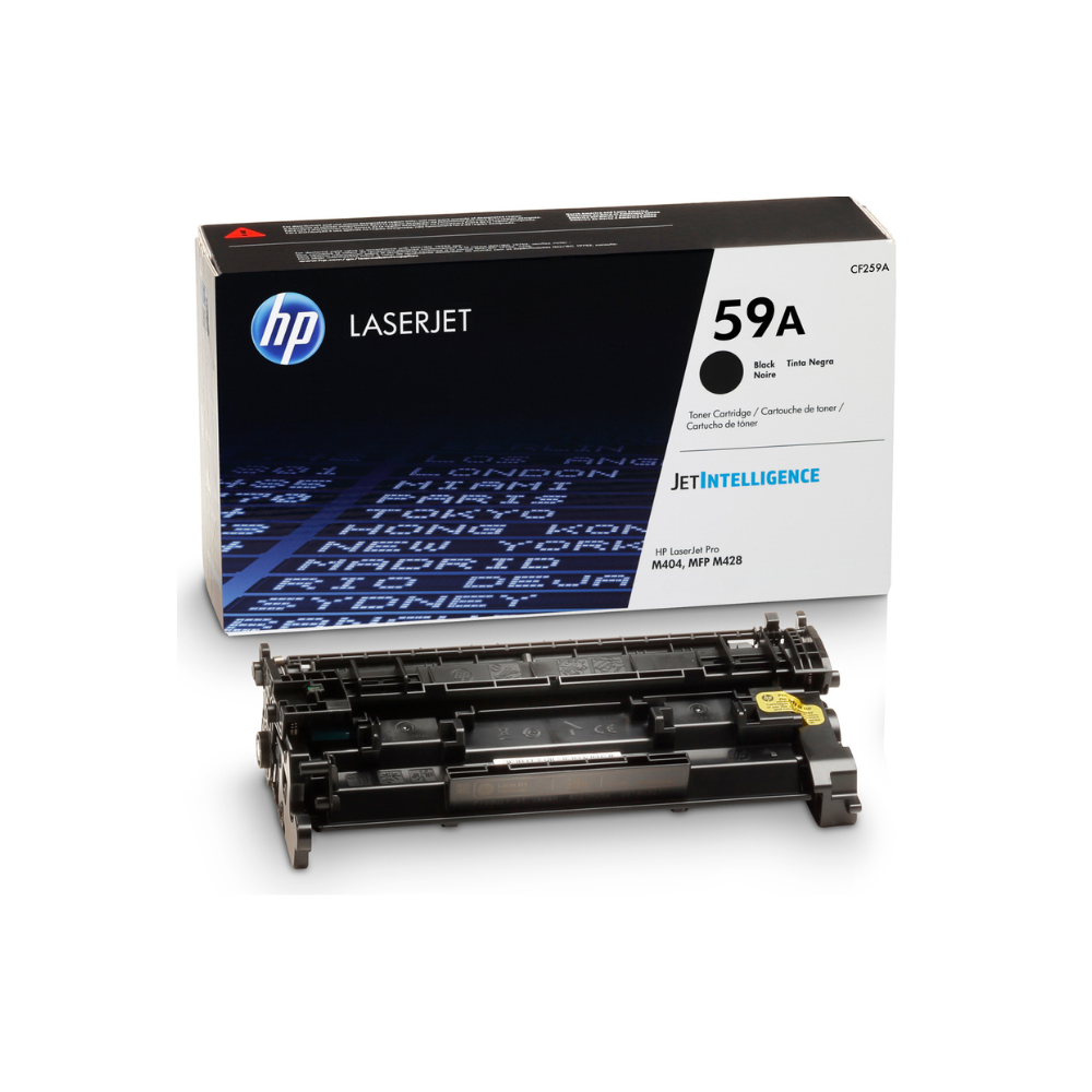 HP 59A (CF259A) Black Original LaserJet Toner Cartridge for M304, M404 & M428 – 3000 Pages