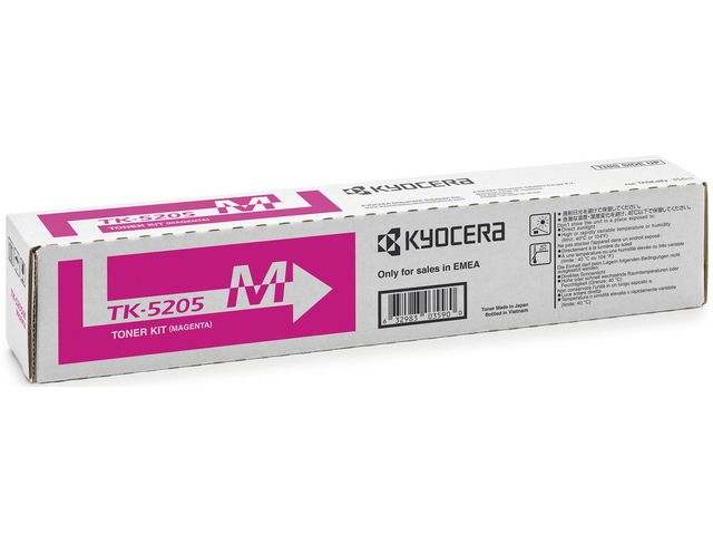 TK 5205 Kyocera Magenta Toner Cartridge TK-5205M 