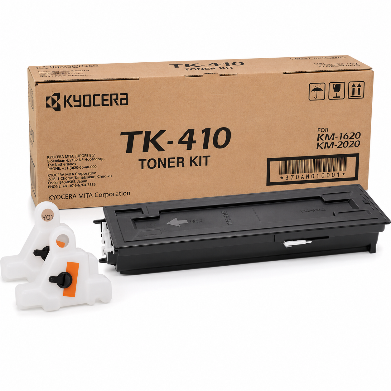Kyocera TK-410 / TK-435 Black Toner Cartridge