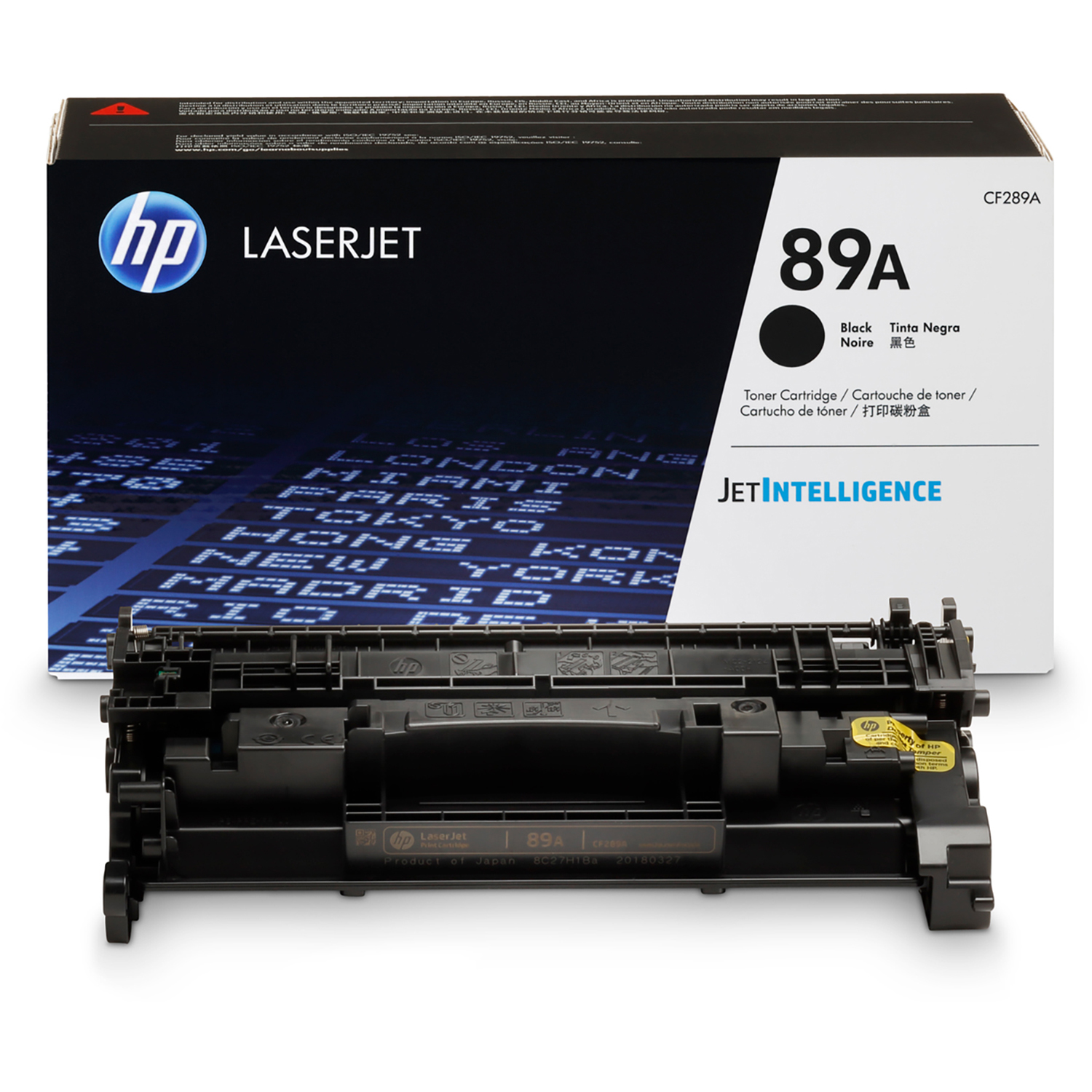 HP 89A Black Original CF289A LaserJet Toner Cartridge  