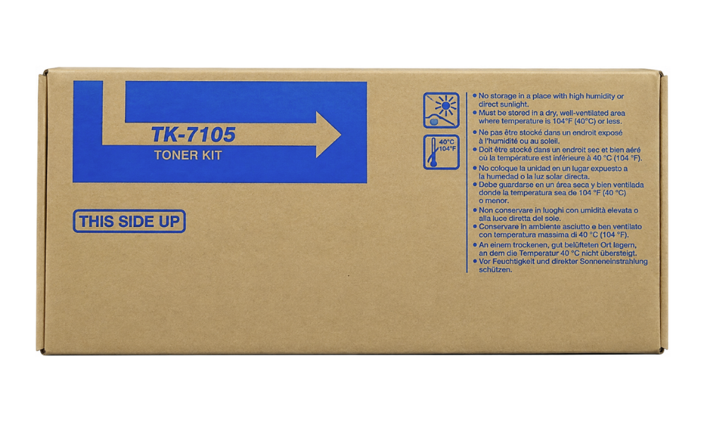 Black Kyocera TK 7105 Performance Toner Cartridge for TASKalfa 3010i & 3011i – 20000 Pages